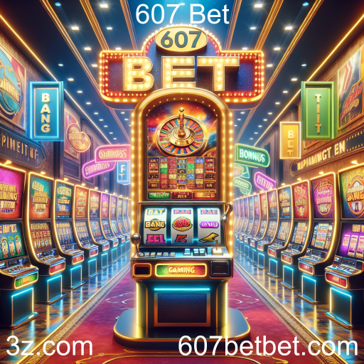 Caça-Níqueis: A Diversão dos Jogos Online na 607 Bet